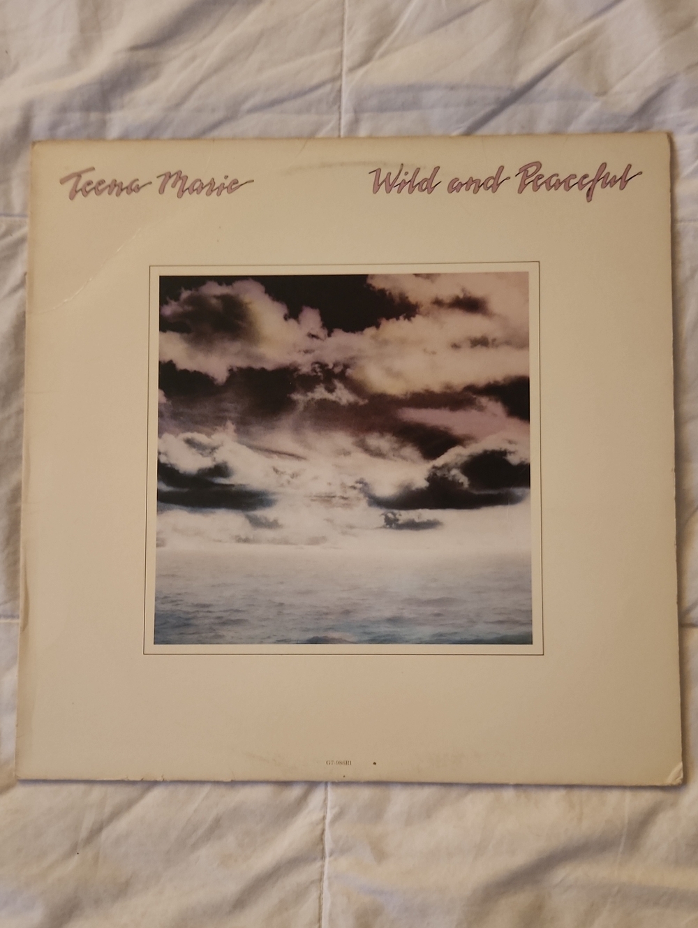 Teena Marie "Wild and Peaceful" Vinyl Album - Cream Cover with Pastel Artwork
